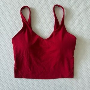 Lululemon Women’s Lunar New Year Edition Align Tank Top in Dark Red Size 4